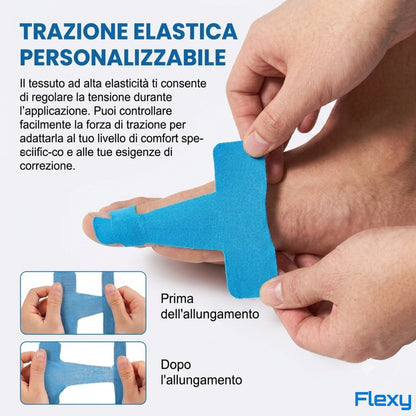 OrthoFlex™ - Nastro Per Alluce Valgo