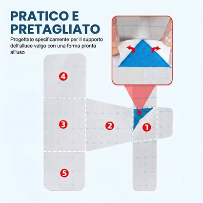 OrthoFlex™ - Nastro Per Alluce Valgo
